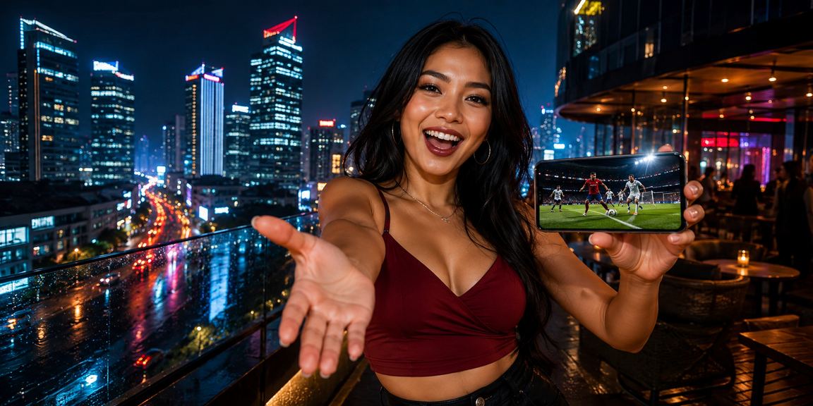 Pengguna mengakses platform neko4d melalui perangkat mobile di Indonesia