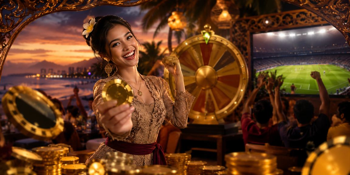 Undian berhadiah di pantai untuk pengguna platform hiburan online